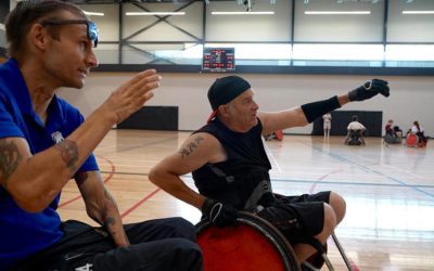 Paralympians help Steinbach-area athletes discover community through wheelchair rugby