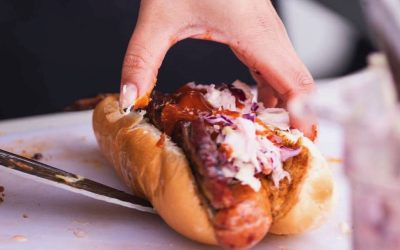 Chino’s Bistro and Sunshine Greenhouse win Pistons hot dog cook-off